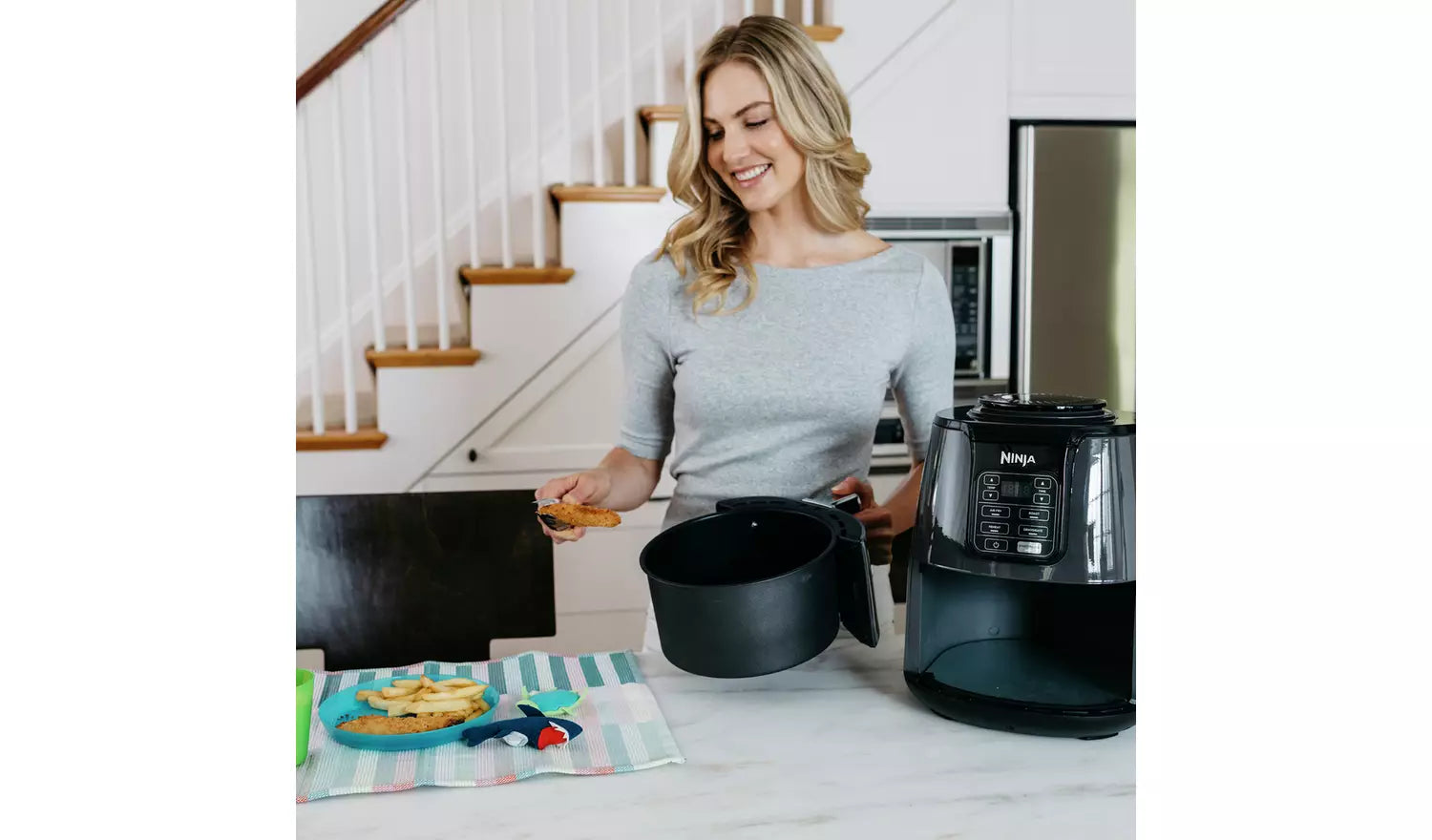 Ninja AF100UK Air Fryer 3.8L - Black