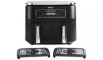 Ninja Foodi AF300UK - Hot air fryer - 7.6 litres - 2.47 kW - grey