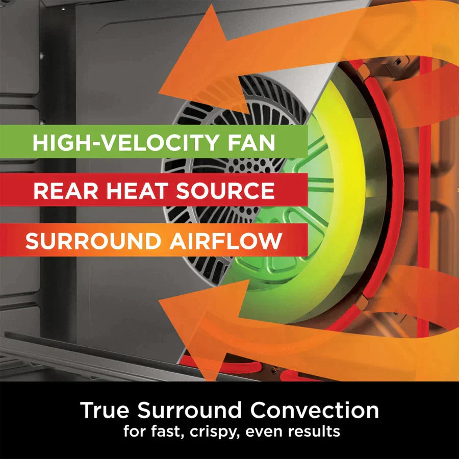 Ninja Foodi 10-in-1 Multifunction Oven DT200UK Multicoloured Mini Ovens