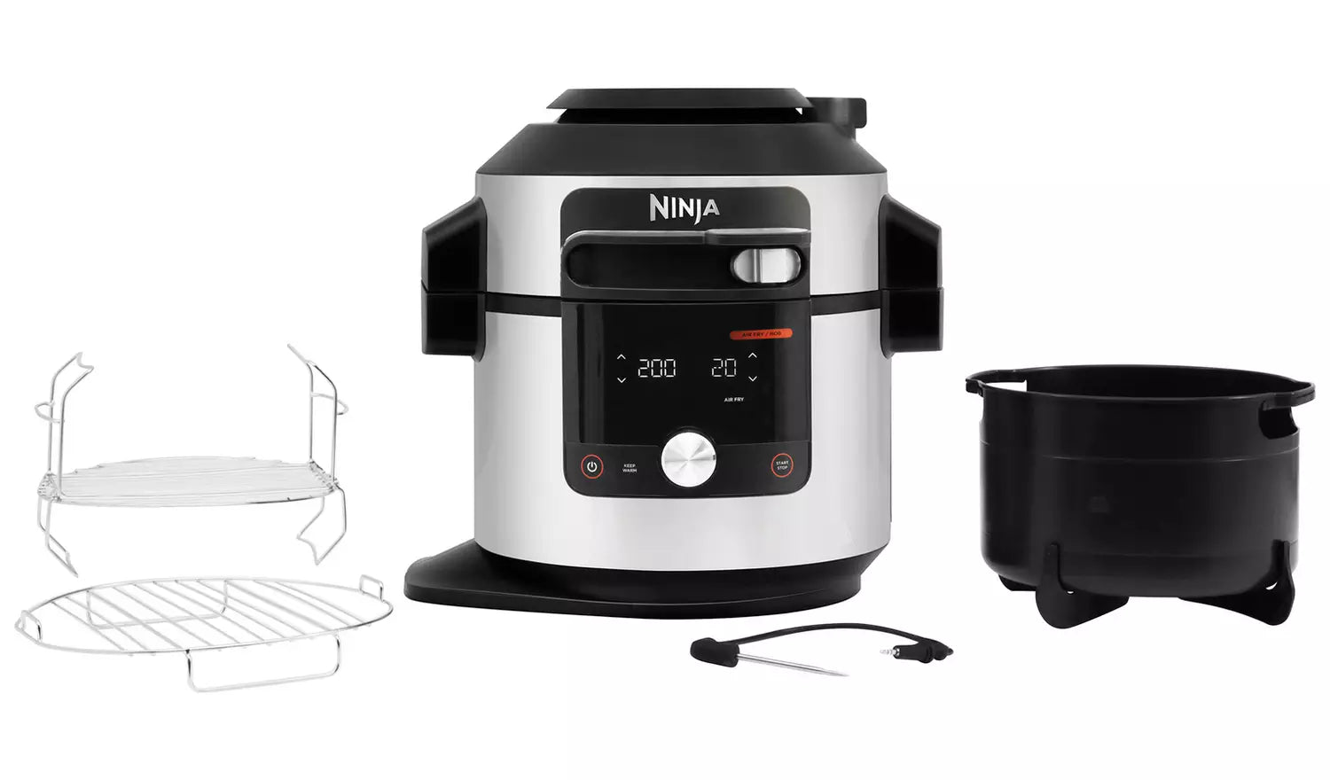 Ninja OL750UK Foodi Max 15-in-1 SmartLid Multi-Cooker 7.5L