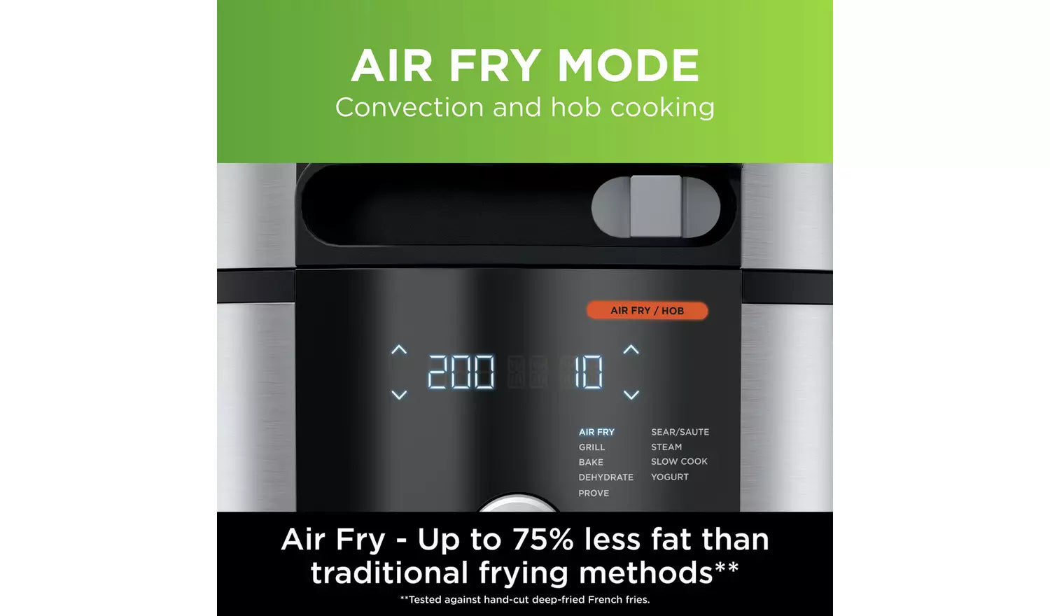 Ninja OL750UK Foodi Max 15-in-1 SmartLid Multi-Cooker 7.5L