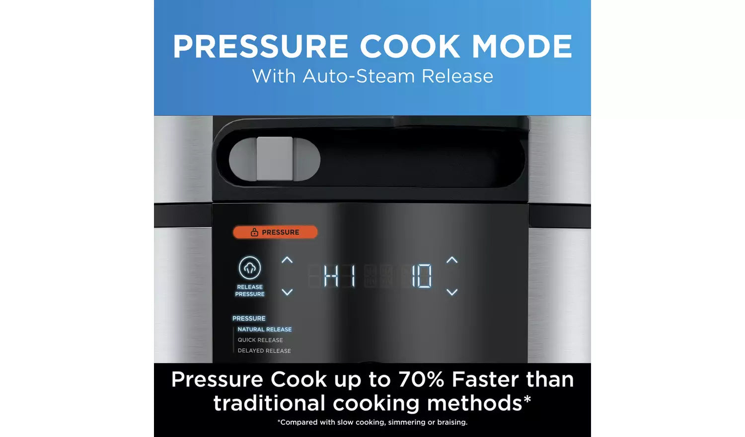 Ninja OL750UK Foodi Max 15-in-1 SmartLid Multi-Cooker 7.5L