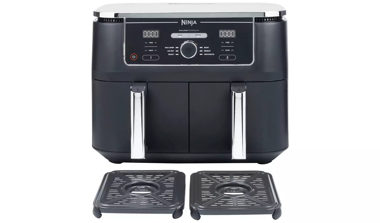 Ninja Foodi Max Dual Zone AF400UK 9.5L Air Fryer - Black