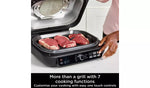 Ninja AG651UK Foodi Max Pro Health Grill Flat Plate & Air Fryer Black
