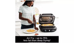 Ninja AG651UK Foodi Max Pro Health Grill Flat Plate & Air Fryer Black