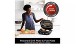 Ninja AG651UK Foodi Max Pro Health Grill Flat Plate & Air Fryer Black