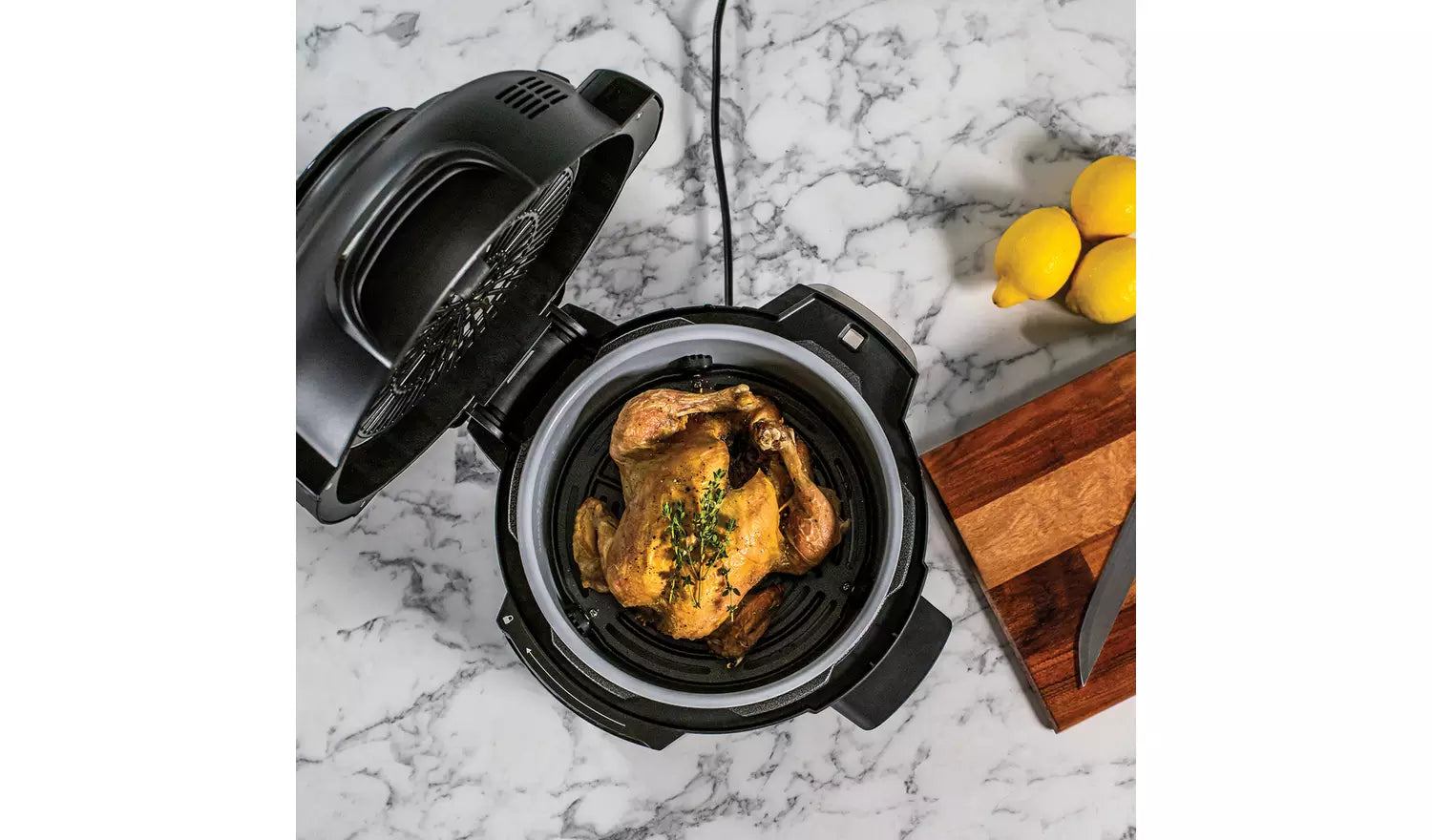 Ninja OP100UK 4.7L Foodi Mini 6-in-1 Multi-Cooker Black