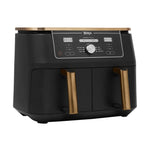 Ninja Foodi Max 9.5L Dual Zone Air Fryer - AF400UKCP - Copper / Black