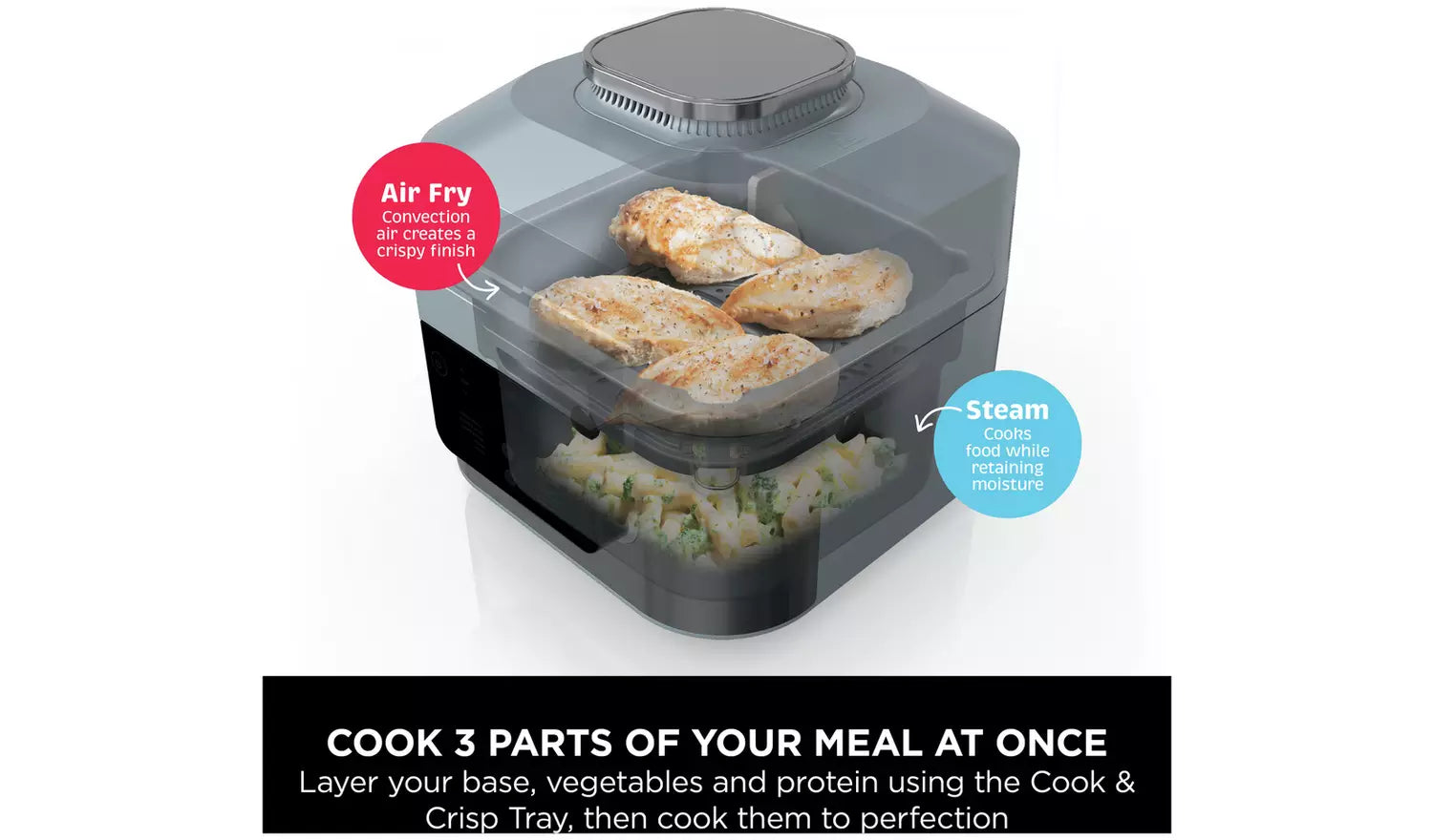 Ninja ON400UK Speedi 10-in-1 Rapid Cooker & Air Fryer