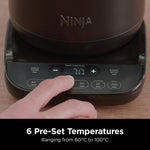Ninja KT200UK Perfect Temperature Kettle, 1.7L, Black