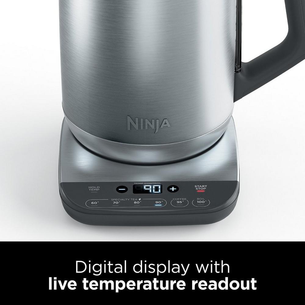 Ninja KT201UK Perfect Temperature Kettle - Stainless Steel