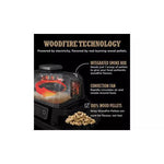 Ninja Woodfire OG701UK Electric BBQ Grill & Smoker - Black