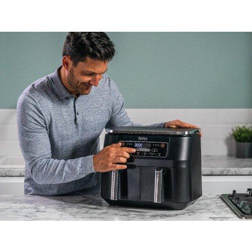 Ninja Foodi AF300UK - Hot air fryer - 7.6 litres - 2.47 kW - grey