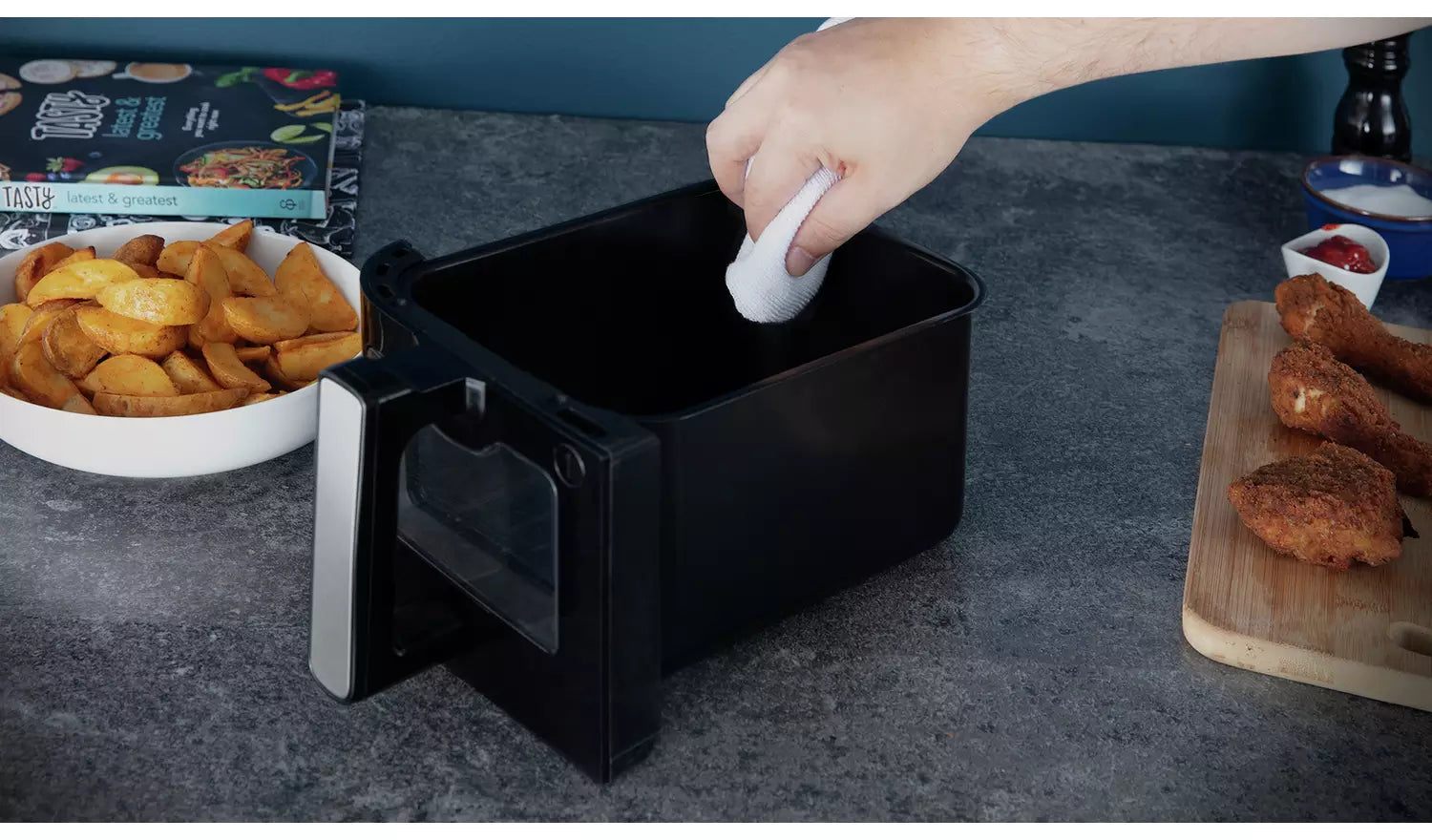 Tower T17100 9 Litre Vortx Vizion Dual Basket Air Fryer